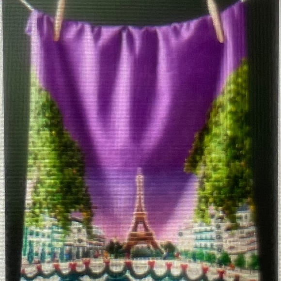 ❤️ ANTHROPOLOGIE PARIS HOLIDAY IN THE CITY DISH TOWEL NEW - Picture 1 of 1